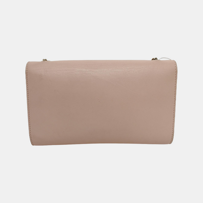 Chloé Pink Cowhide Crossbody Bag Golden hardware-(SKU)-944789609