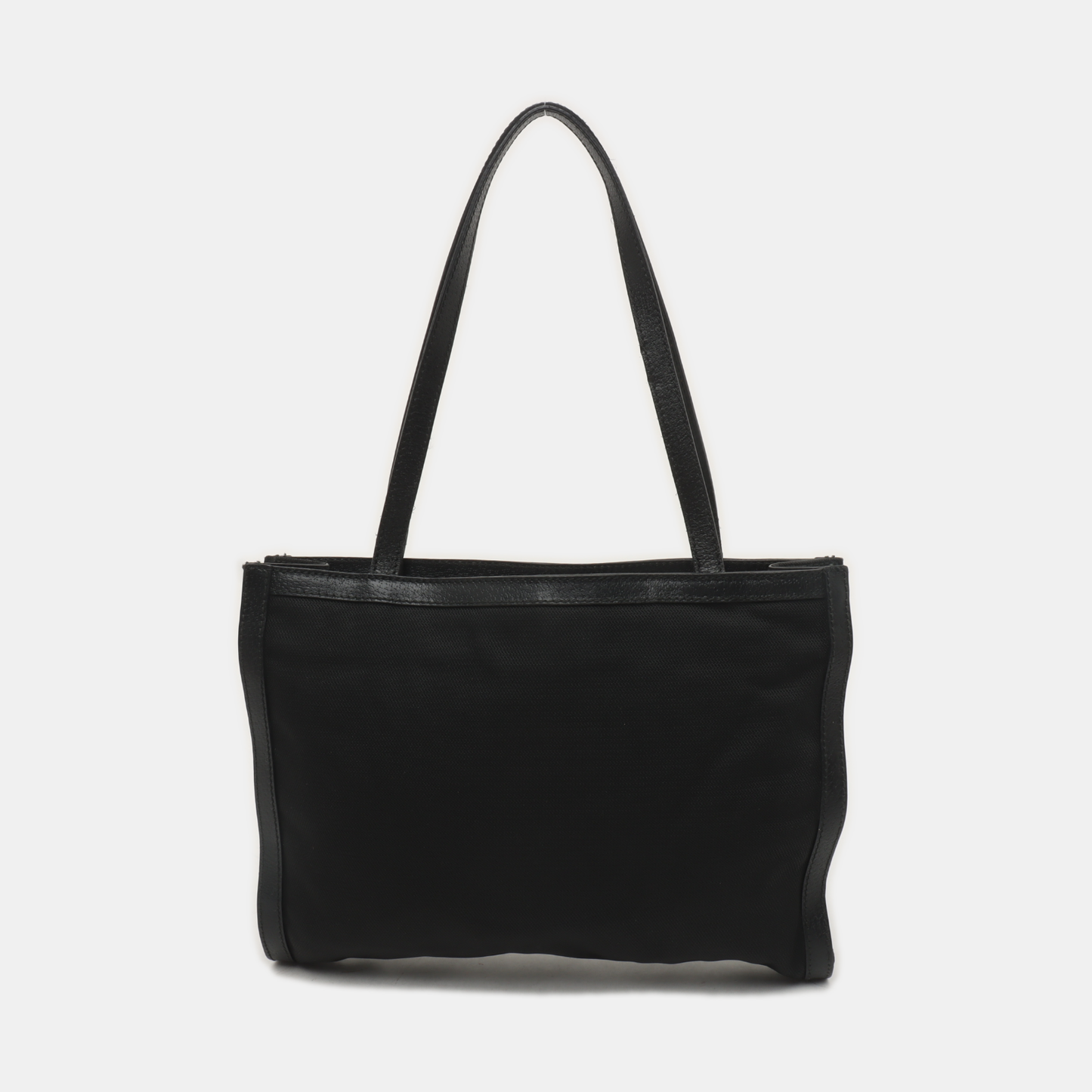FERRAGAMO Tote bag Black Fabric Single Shoulder Bag Golden hardware-(SKU)-935409677
