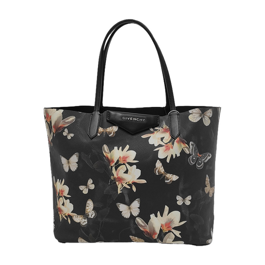 VERSACE Tote bag Black Leather Printed Single Shoulder Bag Golden hardware Sub-bag-(SKU)-944705290