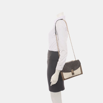 COACH Multicolor Coated Canvas La Vieille Russie Single Shoulder Bag Crossbody Bag Golden hardware-(SKU)-937763825