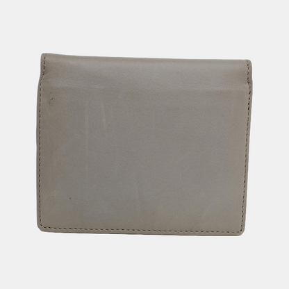 DIESEL Gray Leather Embossed Wallet-(SKU)-940934101