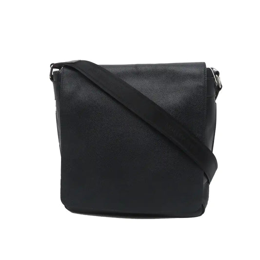LOUIS VUITTON BOREAL Dark Blue Cowhide Single Shoulder Bag Crossbody Bag Silver Hardware-(SKU)-931854532