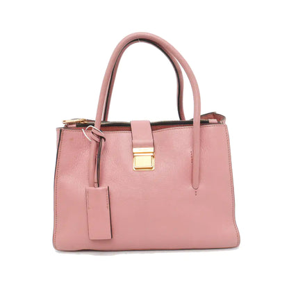 Miu Miu Pink Cowhide Sling Bag Tote Bag Golden hardware Removable shoulder strap-(SKU)-930663489