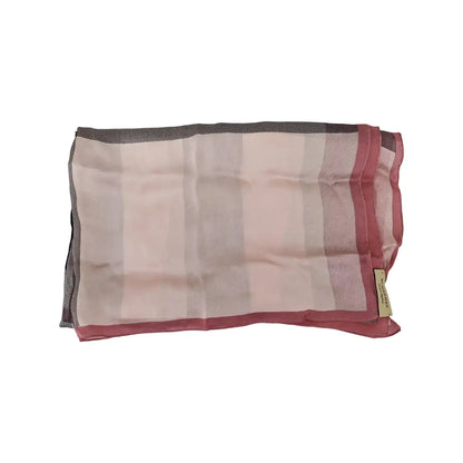 BURBERRY Multicolor silk cashmere scarf-(SKU)-947005331