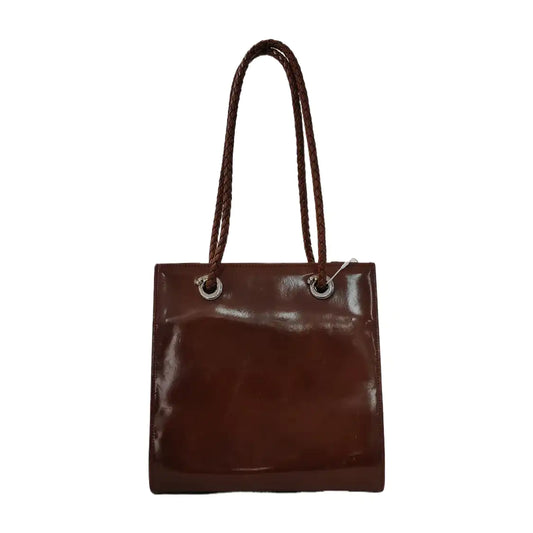 Cartier Tote bag Brown Cowhide Single Shoulder Bag Silver Hardware-(SKU)-942575240