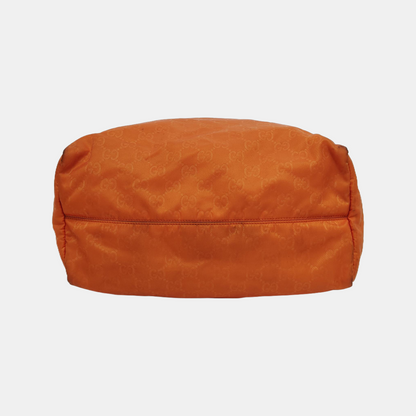 GUCCI Tote bag Orange Fabric Monogrammed Handbag Single Shoulder Bag-(SKU)-945893652