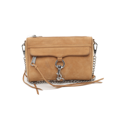 REBECCA MINKOFF M.A.C. Mustard Yellow Leather Fringe Single Shoulder Crossbody Silver Hardware Removable shoulder strap-(SKU)-935255917