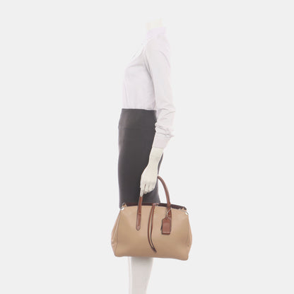 COACH COOPER CARRYALL Khaki Leather Tote Bag Shoulder Bag Golden hardware-(SKU)-936696724