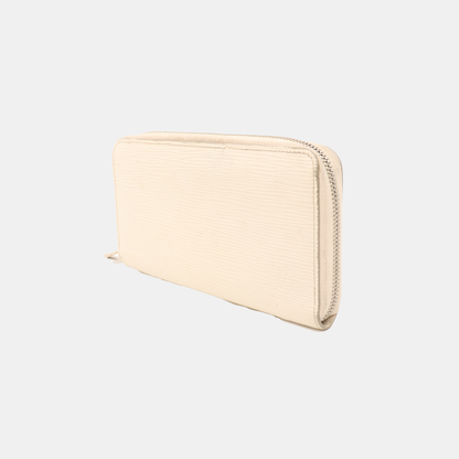 LOUIS VUITTON 白色EPI牛皮水波纹钱包 Golden hardware-(SKU)-14301822