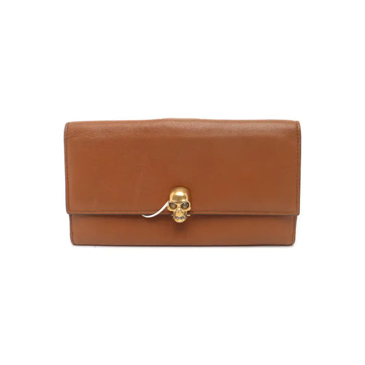 Alexander McQUEEN WalletBrown Cowhide Inlaid Wallet-(SKU)-933101055