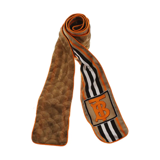 BURBERRY Multicolor silk cashmere scarf-(SKU)-943383797