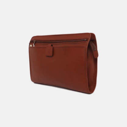 BURBERRY LondonBrown Leather Handbag-(SKU)-13795977