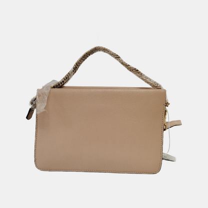 GIVENCHY Light Pink Leather Sling Bag Single Shoulder Bag Golden hardware Removable shoulder strap-(SKU)-944292326