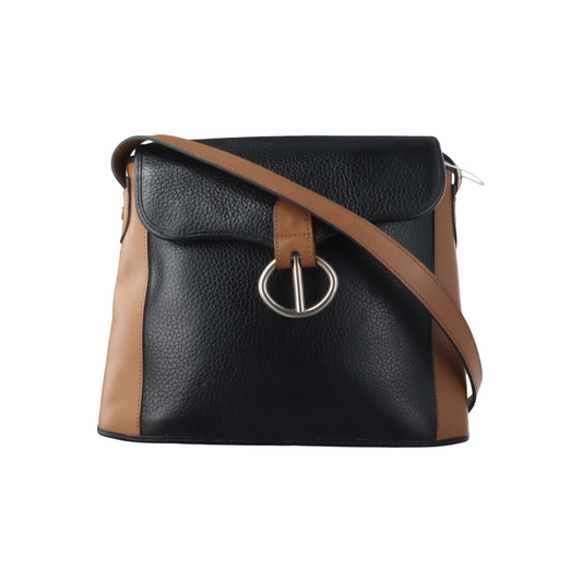 DIOR Color block cowhide shoulder bag crossbody bag Golden hardware-(SKU)-14276668