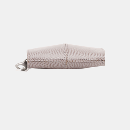 LOUIS VUITTON DEMI LUNE 浅紫色EPI牛皮水波纹Key包 Silver Hardware Vintage model-(SKU)-939006721
