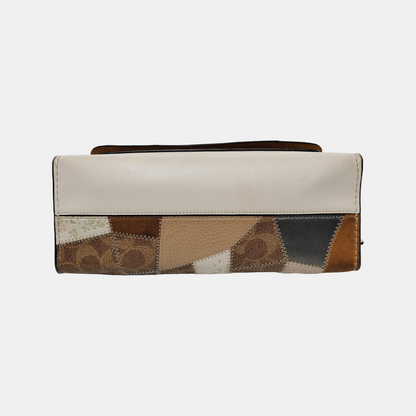 COACH PARKER 26 Multicolor Cowhide Monogrammed Single Shoulder Bag Crossbody Ruthenium color hardware-(SKU)-939954469