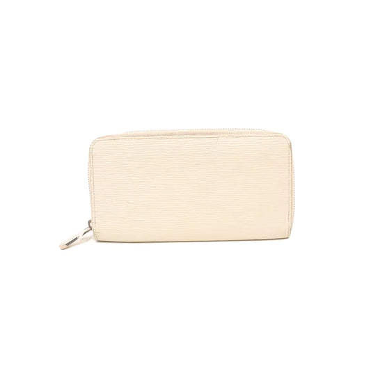 LOUIS VUITTON 白色EPI牛皮水波纹钱包 Golden hardware-(SKU)-14301822