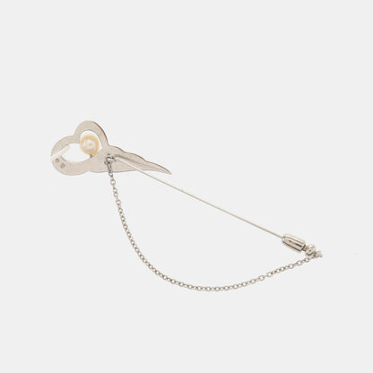 TASAKI 银色925银,珍珠胸针-(SKU)-941822586