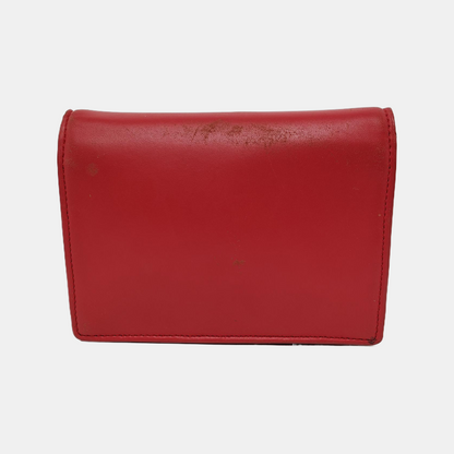 Kate Spade Red Leather Single Shoulder Bag Crossbody Bag Golden hardware Removable shoulder strap-(SKU)-941435596