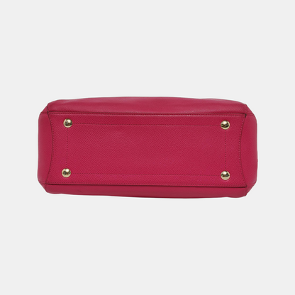 COACH MARGOT Pink Leather Single Shoulder Bag Handbag Crossbody Bag Golden hardware Removable shoulder strap-(SKU)-944147467