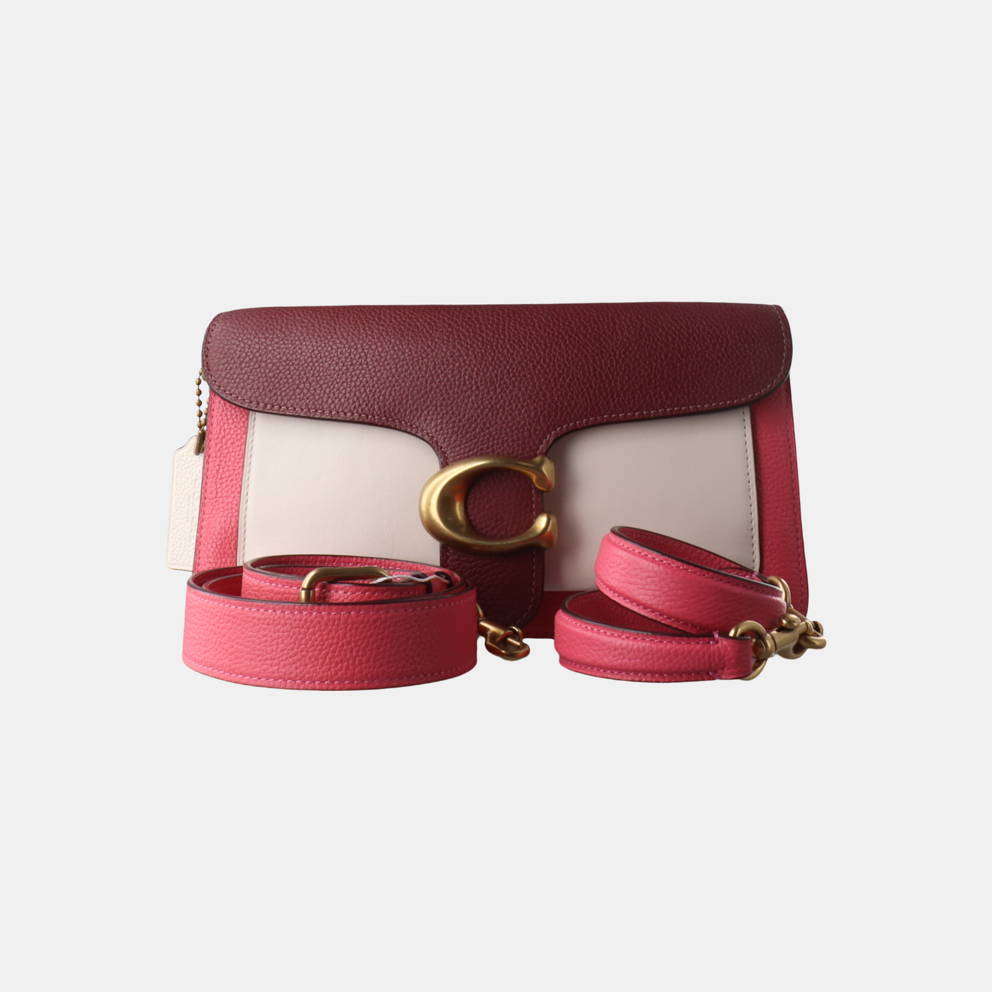 COACH TABBY 26 Multicolor cowhide crossbody bag Golden hardware shoulder straps-(SKU)-14406930