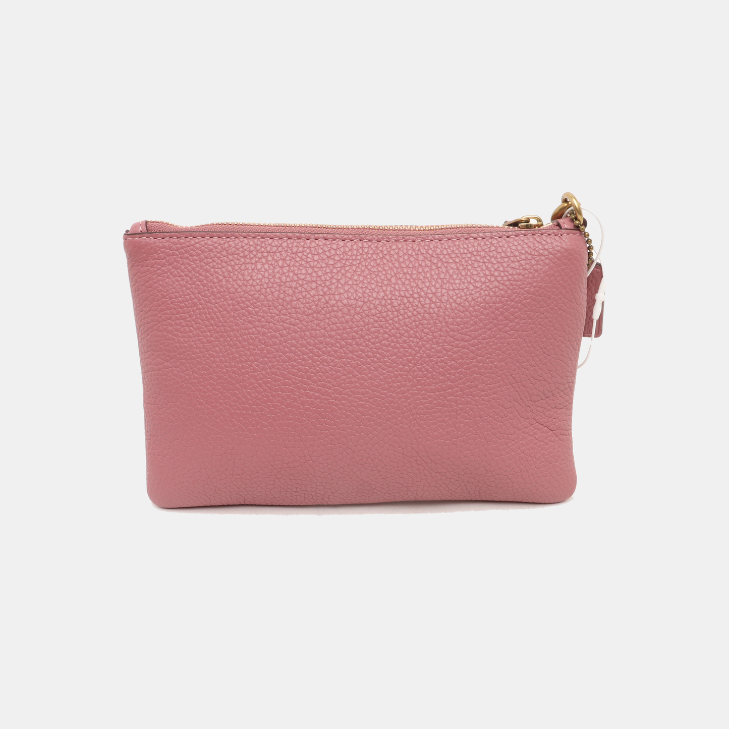 COACH Pink Leather Studs Carriage Handbag Golden hardware-(SKU)-937917474