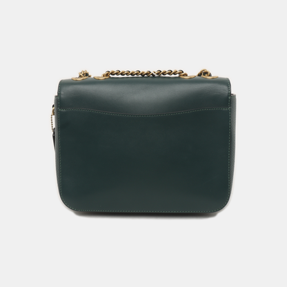 COACH MADISON Green Leather Crossbody Single Shoulder Bag-(SKU)-935362447