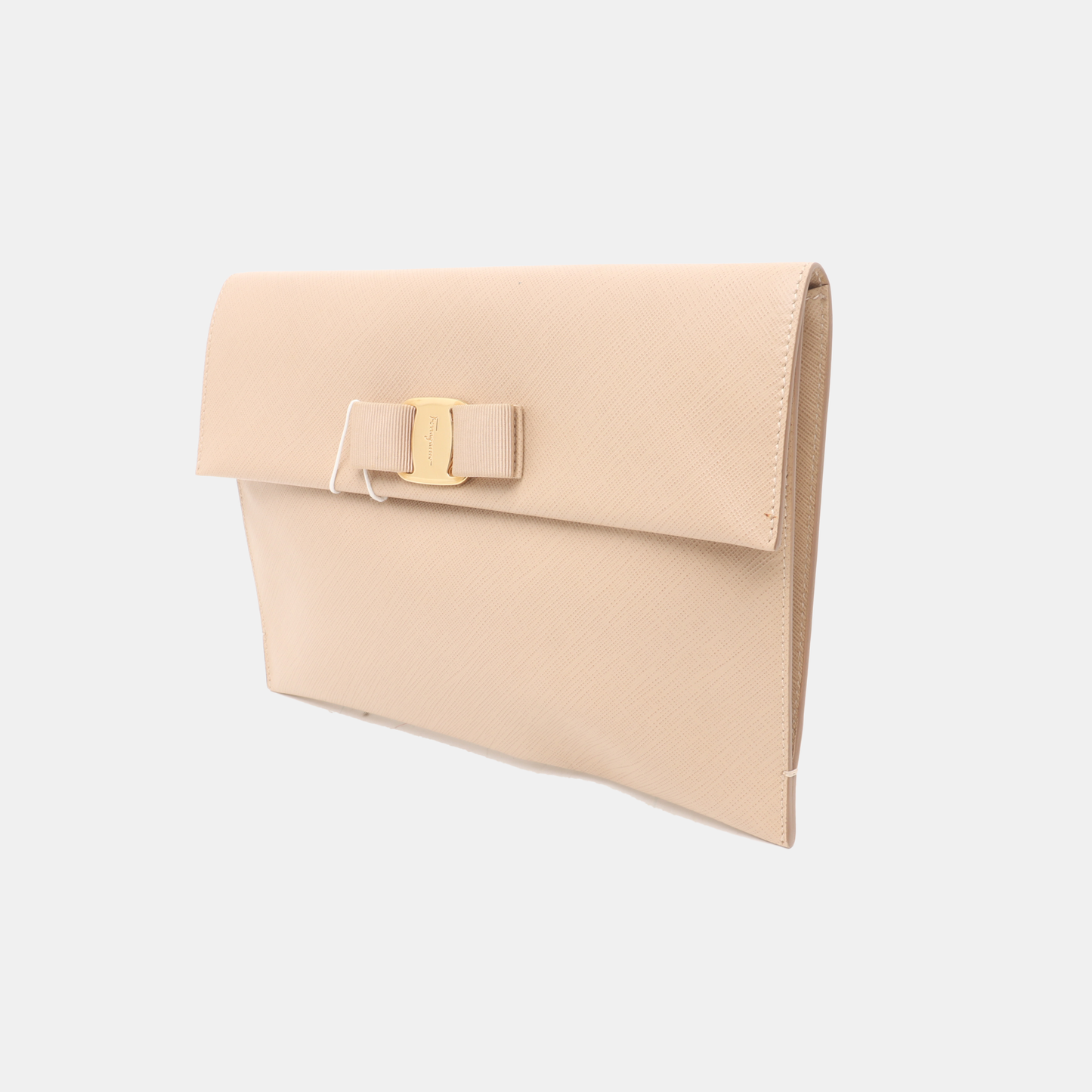 FERRAGAMO Vara Pink Cowhide Pocketbook Golden hardware-(SKU)-934750987