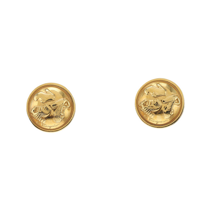 FERRAGAMO Gold Alloy Ear Clips-(SKU)-944321941