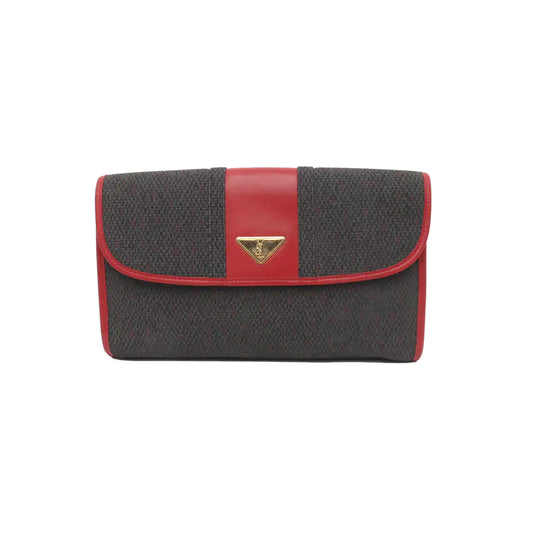 YSL Multicolor Coated Canvas Handbag Golden hardware-(SKU)-938690510