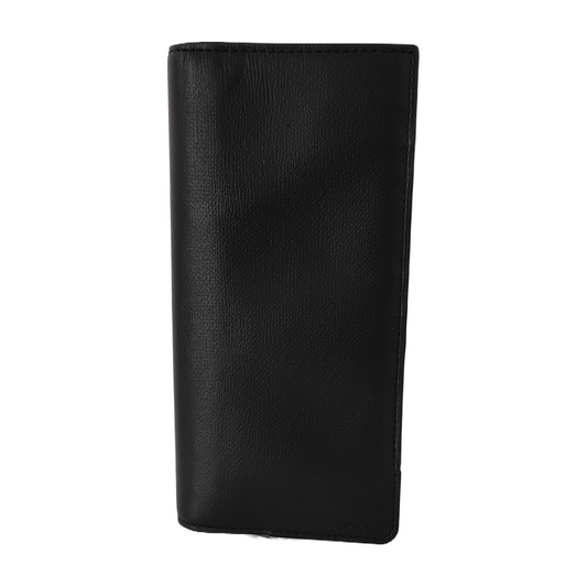 Dior Homme Black Cowhide Wallet Silver Hardware-(SKU)-943535873