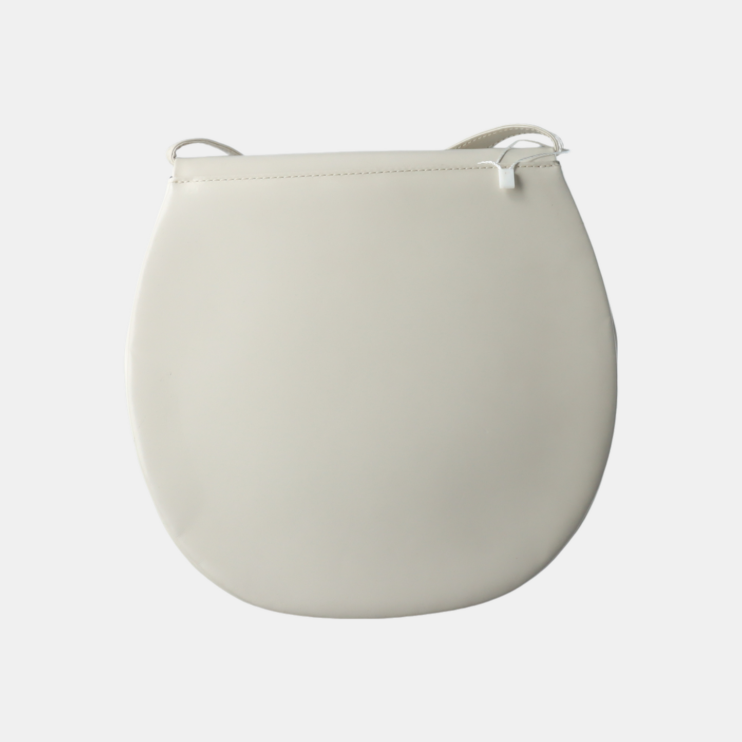 YSL White Cowhide Badge Backpack Shoulder Bag Crossbody Bag Golden hardware-(SKU)-12304676