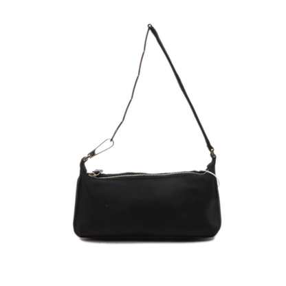 FENDI Black fabric handbag Silver Hardware-(SKU)-14425389