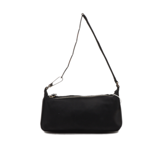 FENDI Black fabric handbag Silver Hardware-(SKU)-14425389