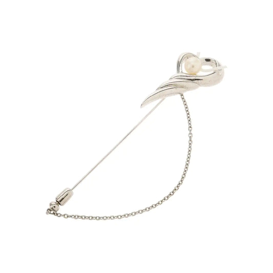 TASAKI 银色925银,珍珠胸针-(SKU)-941822586