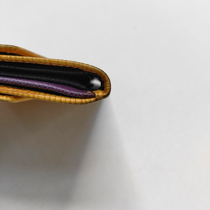 LOUIS VUITTON ELISE 黄色EPI牛皮水波纹钱包 Golden hardware-(SKU)-943615980