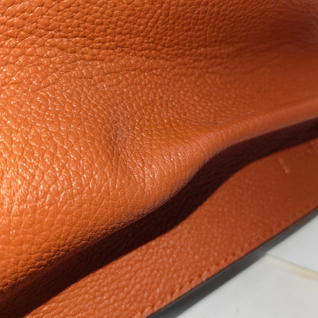 MICHAEL KORS Mercer Large size Orange Cowhide Single Shoulder Bag Crossbody Tote Golden hardware Removable shoulder strap-(SKU)-929074479