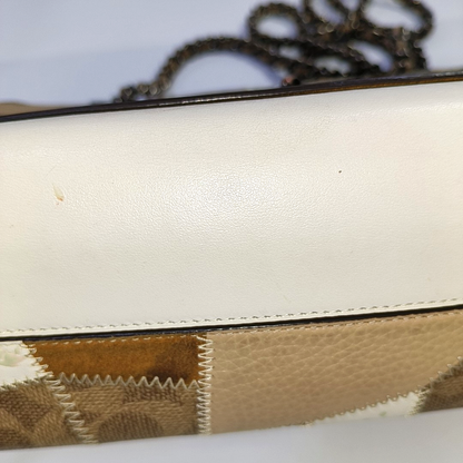 COACH PARKER 26 Multicolor Cowhide Monogrammed Single Shoulder Bag Crossbody Ruthenium color hardware-(SKU)-939954469