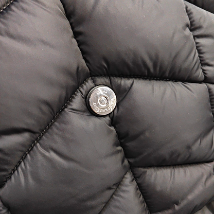 YSL PUFFER Black Fabric Quilted Single Shoulder Bag Crossbody Bag with Silver Black Hardware-(SKU)-963226135