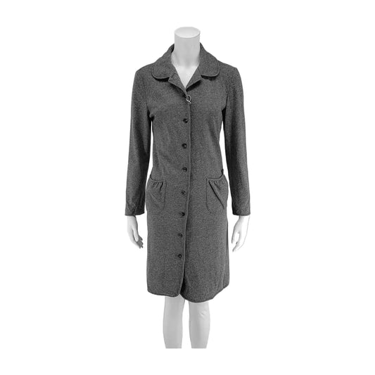 Chloé Lcode Gray wool blend ladies long sleeve long other jacket-(SKU)-13813693