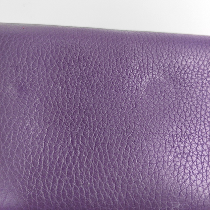 GUCCI Soho Purple Lamb Skin Fringe Wallet Golden hardware-(SKU)-960627155