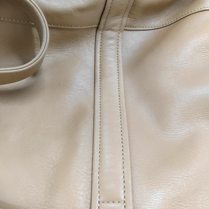 COACH Tote bag Brown Cowhide Single Shoulder Bag Golden hardware-(SKU)-13880712