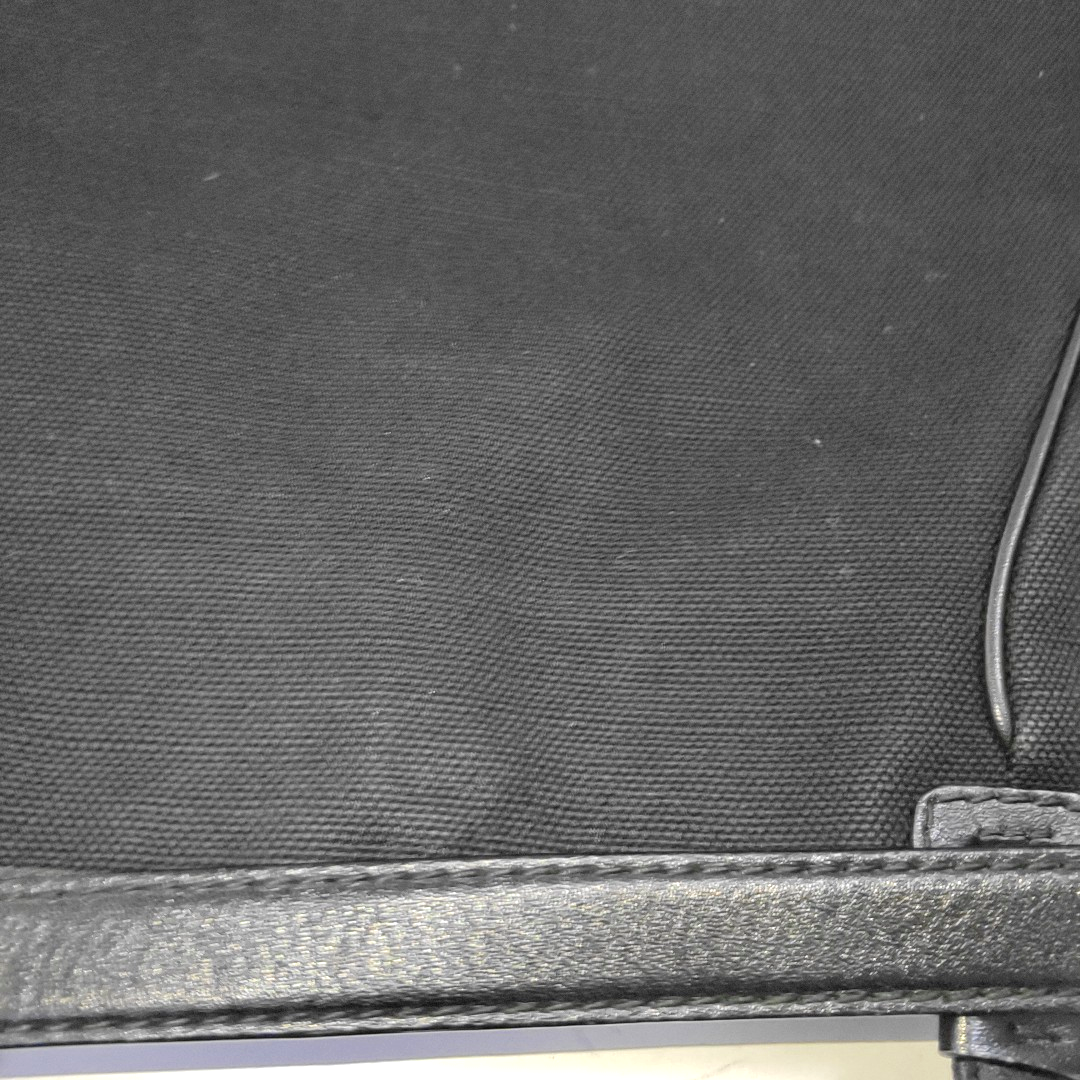FERRAGAMO Tote bag Black Fabric Single Shoulder Bag Handbag Silver Hardware-(SKU)-942554388