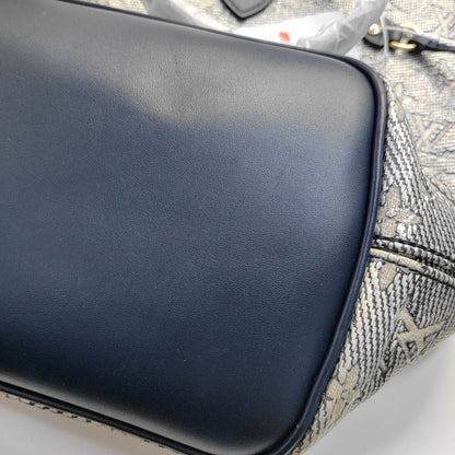 LOUIS VUITTON NEVERFULL Medium Multicolor Canvas Monogram Jacquard Shopping Tote Shoulder Bag Tote Bag Gold Hardware Pockets-(SKU)-968118019