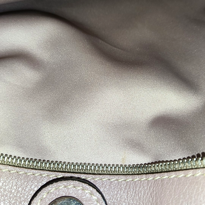 TOD'S Tote bag Dark Gray Cowhide Single Shoulder Bag Handbag Crossbody Bag Silver Hardware-(SKU)-935893458