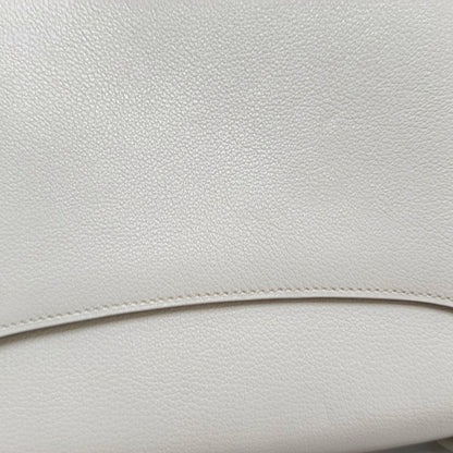 HERMÈS 2002 20 Cement Grey Evercolor Calfskin Crossbody Shoulder Bag with Silver Hardware, C-(SKU)-966838691
