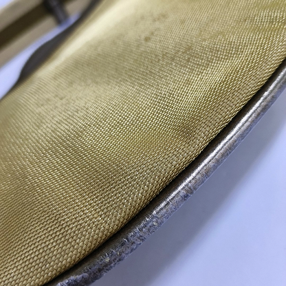 GUCCI GG Marmont Khaki Fabric Handbag Golden hardware-(SKU)-959772601