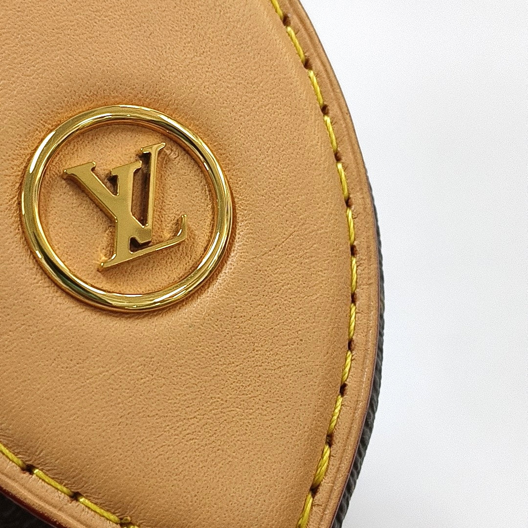 LOUIS VUITTON MULTI Brown Coated Canvas Monogram Shoulder Bag with Gold Hardware-(SKU)-968392835