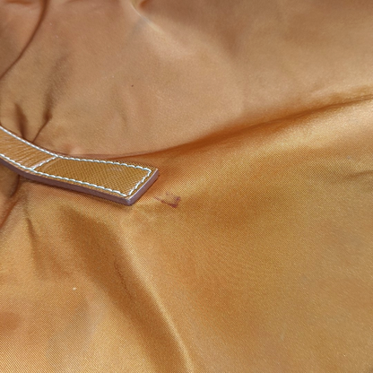 PRADA Tote bag Orange Nylon Logo Crossbody Bag Handbag Single Shoulder Bag Golden hardware Removable shoulder strap-(SKU)-955823365