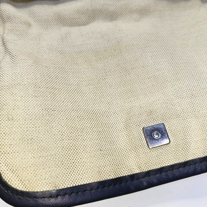 GUCCI Ebony Coated Canvas Monogram Shoulder Tote Crossbody Silver Hardware-(SKU)-951962908